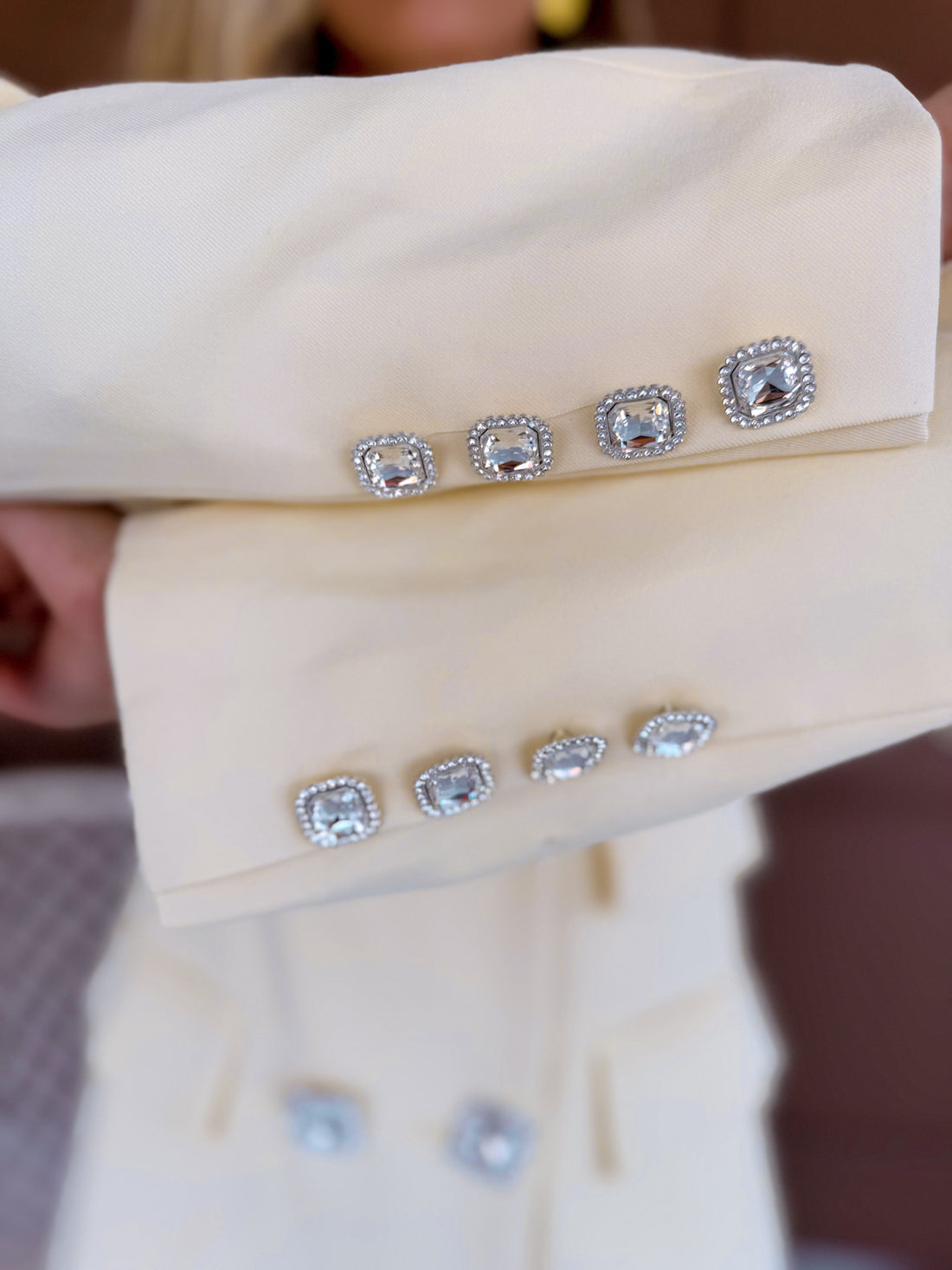 Жакет "LUXE DETAIL V10353" - ЖЕЛТЫЙ