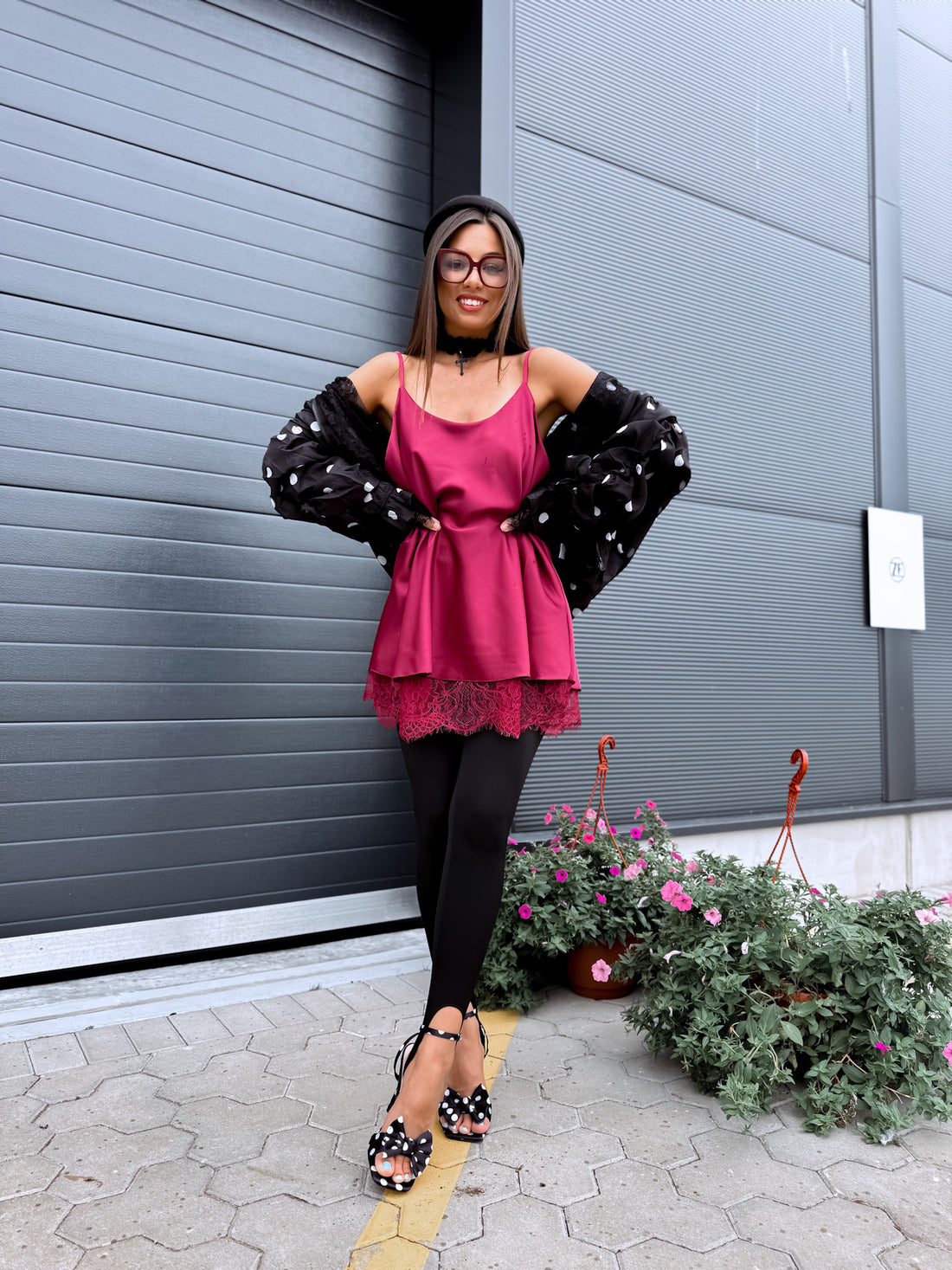 Suurt mõõtu topp "DREAMY LACE" 7929 - BORDOO