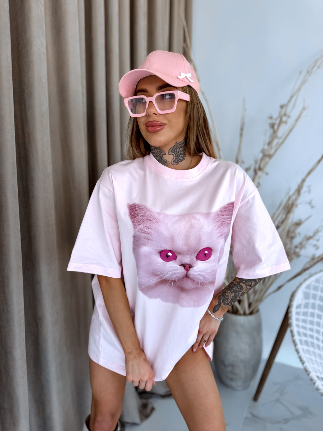 T-shirt "PINK CAT"