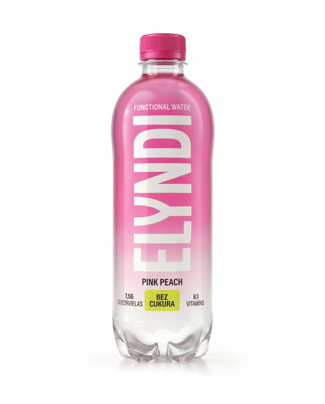 Functional ELYNDI Water "PINK PEACH" - 12 pack