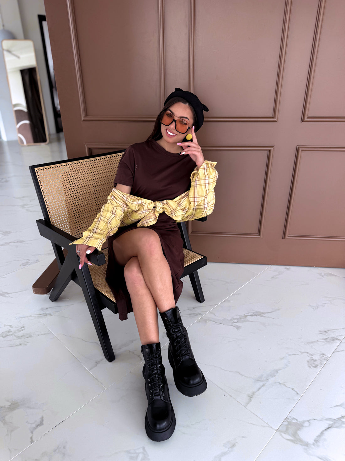 Kleita "EASY WEAR VD1971" - CHOCO