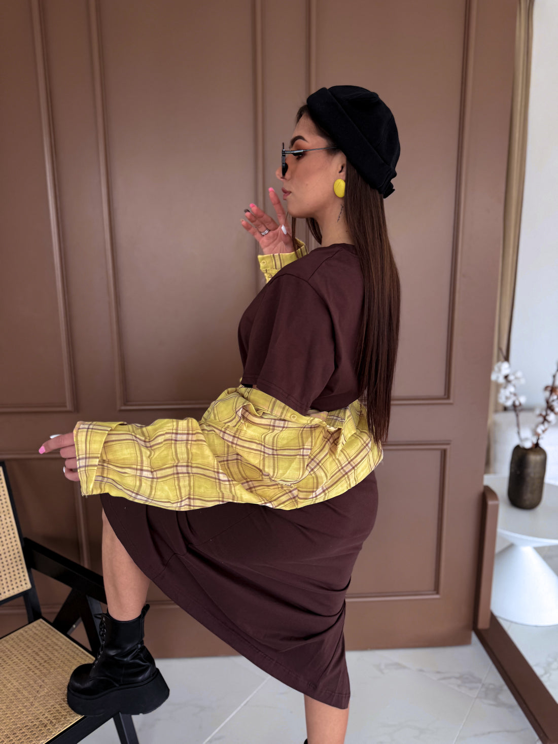Kleita "EASY WEAR VD1971" - CHOCO