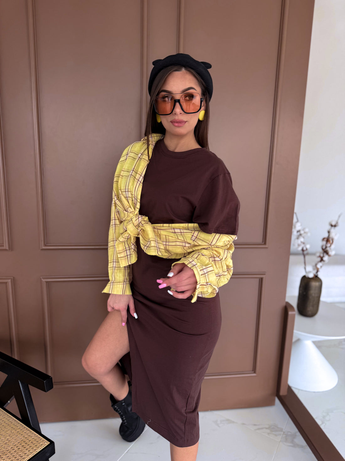 Kleita "EASY WEAR VD1971" - CHOCO