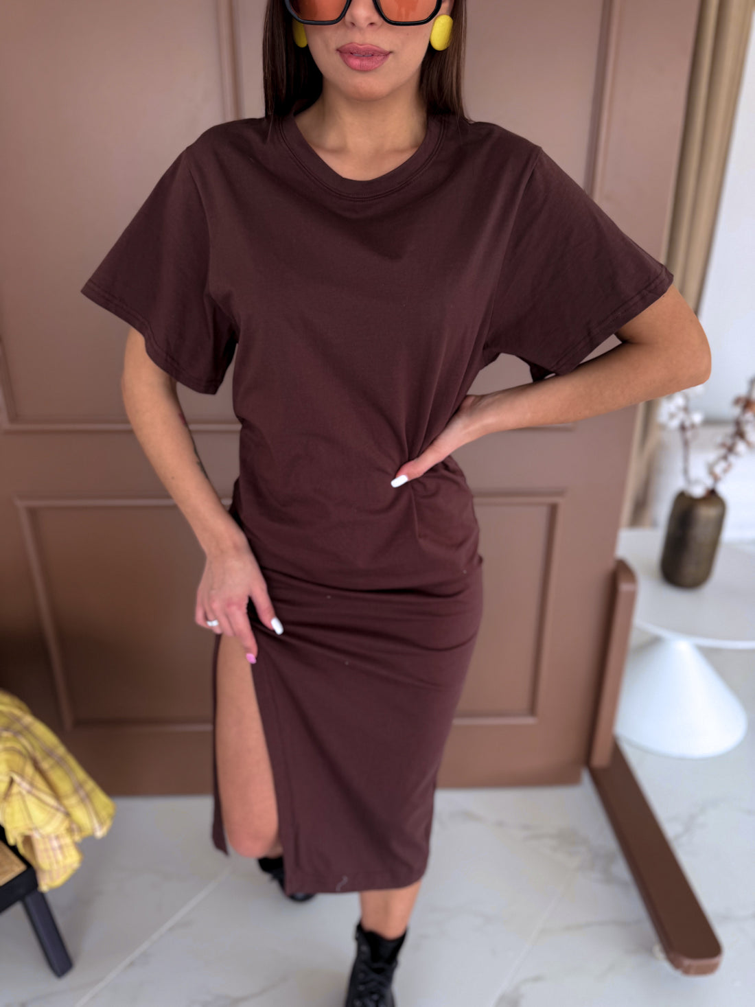 Kleita "EASY WEAR VD1971" - CHOCO