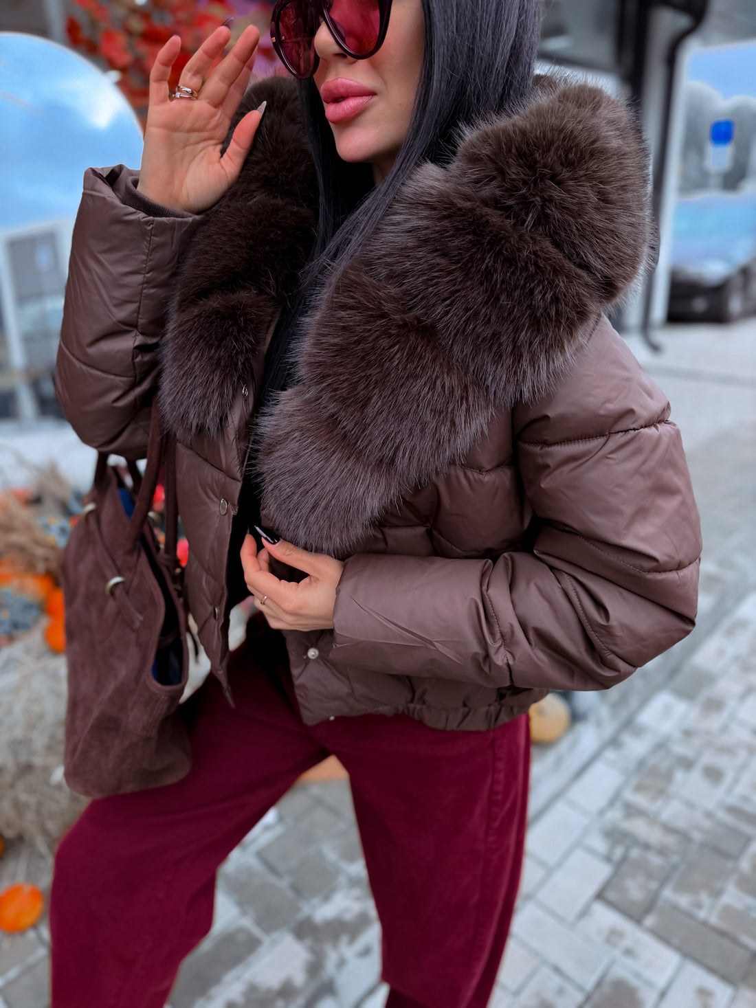 Jacket "MINOR DETAIL S-6630" - CHOCO