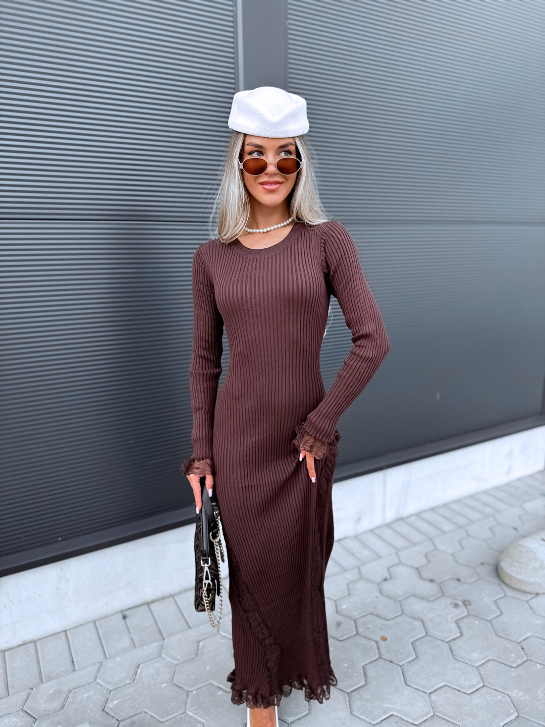 Adīta kleita "PROFILE 10327" - CHOCO