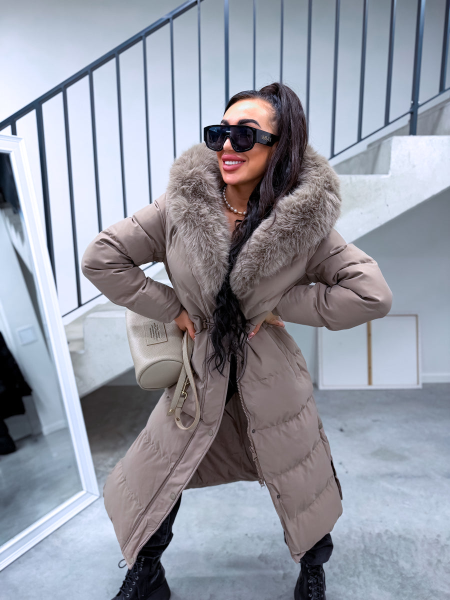 Pikk jope "WINTER WEAR FC83" - TUMEBEEŽ