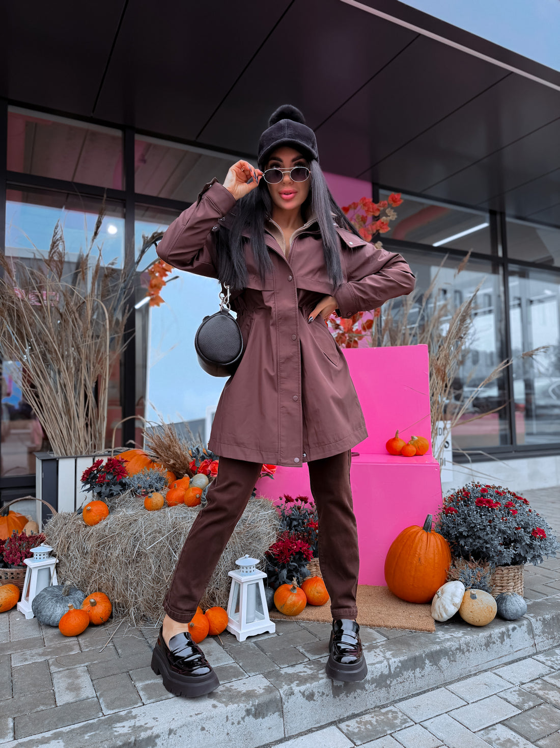 Coat "LOST IN PARADISE 3133-2" - CHOCO
