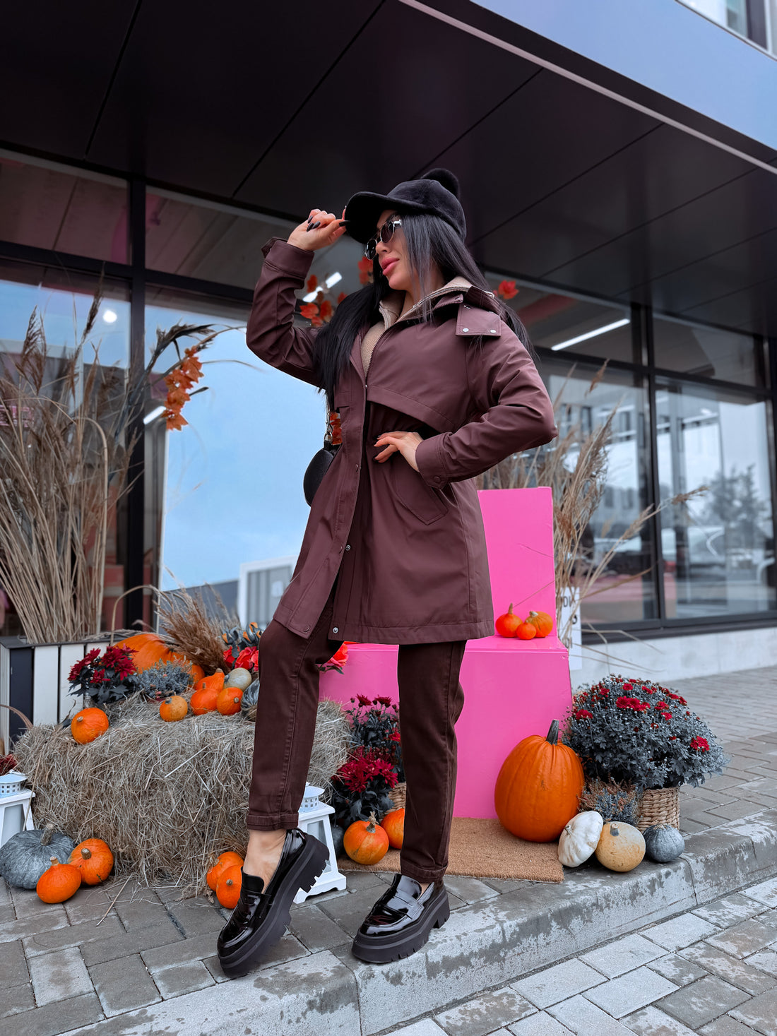 Coat "LOST IN PARADISE 3133-2" - CHOCO