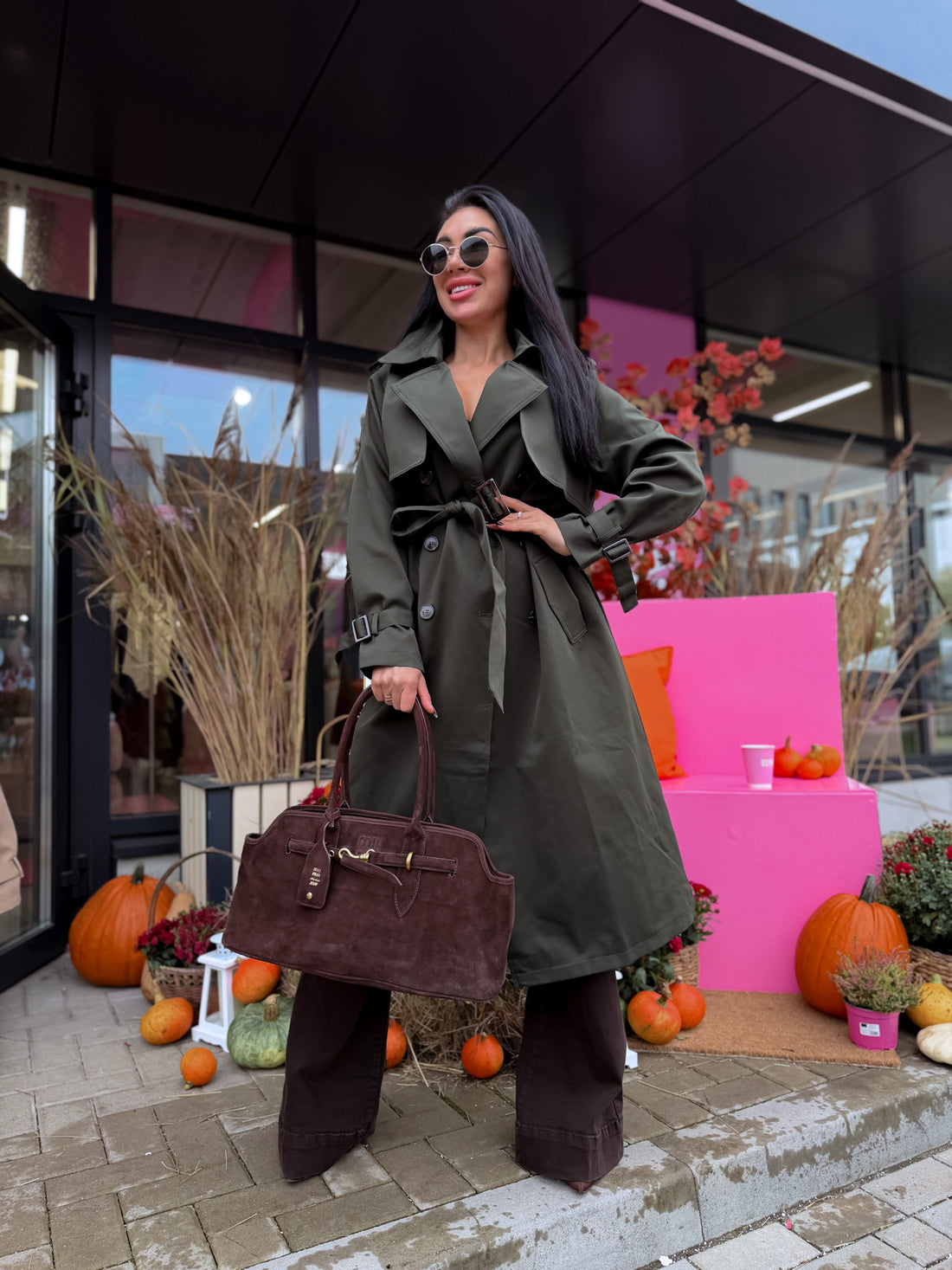 Trenchkott "KANEL NA3072" - KHAKI
