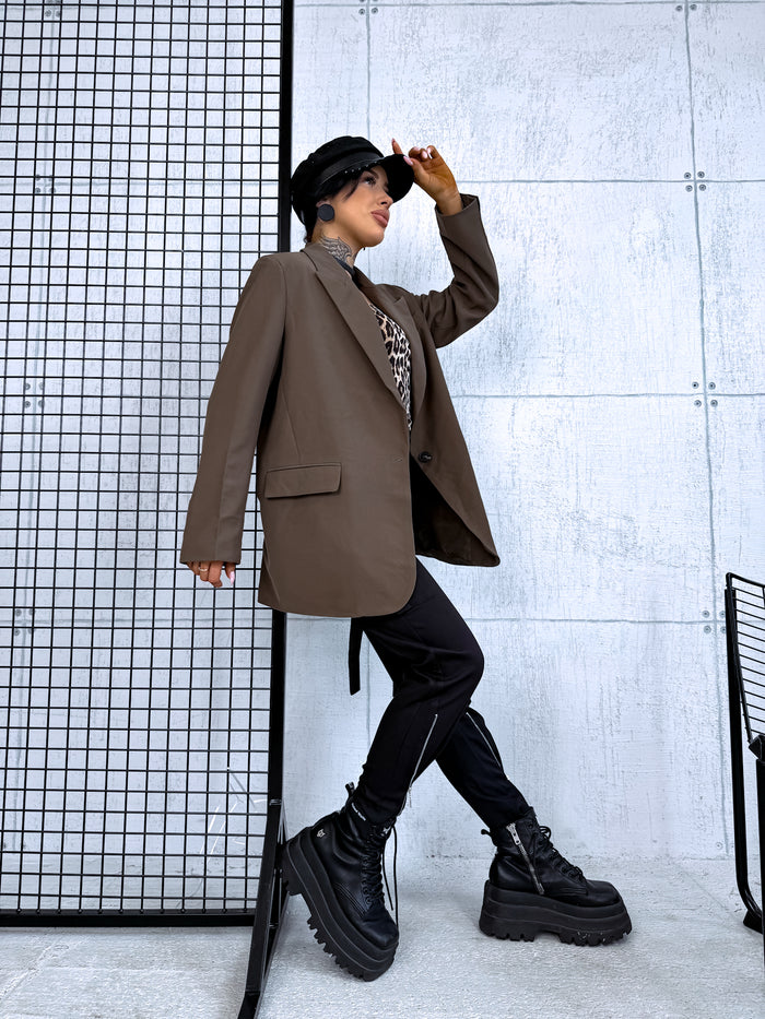 Jacket "BELLA" - CHOCO 