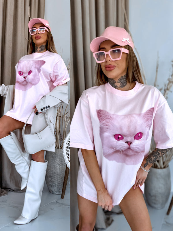 T-shirt "PINK CAT"