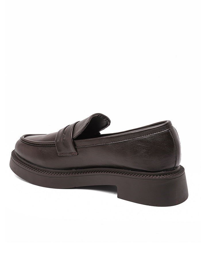 Moccasins "Akcents 2872" - CHOCO 