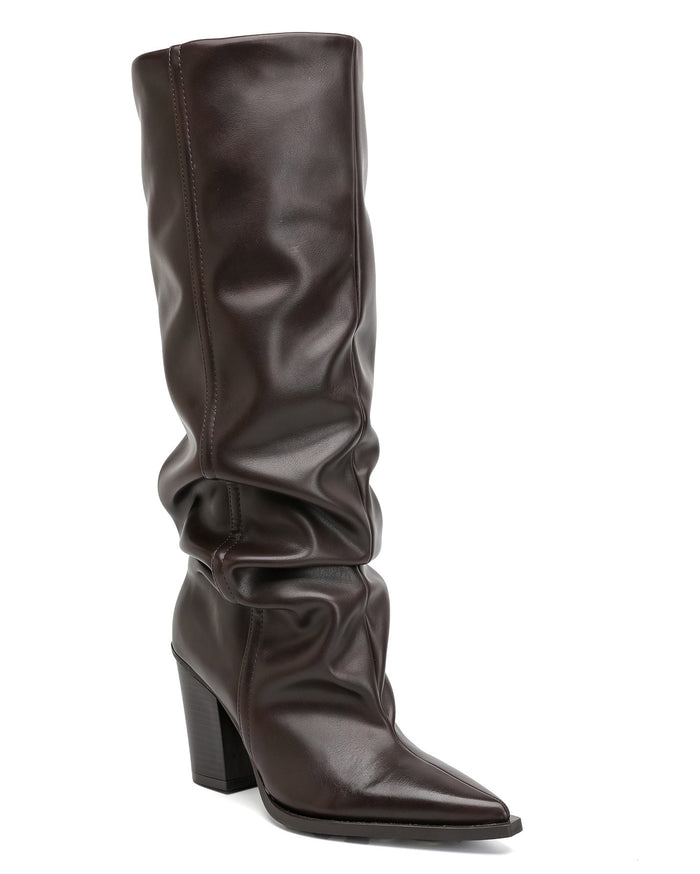 Dirbtinės odos batai "STREET LADY 2598A" - CHOCO
