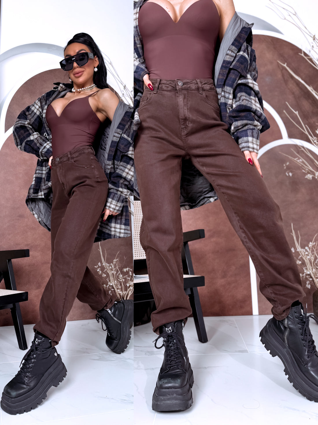 BALOON jeans "PRISE H885-13" - CHOCO