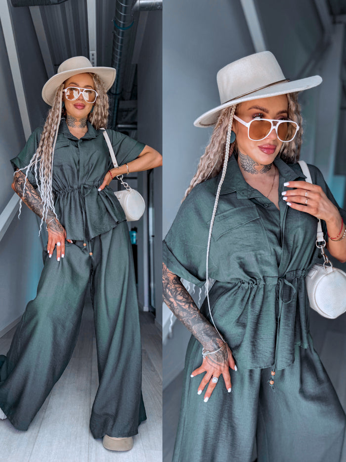 Set "NO APOLOGY" 0261 - DARK GREEN