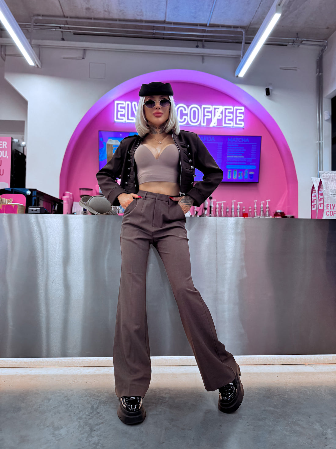 Trousers "GRACE LINE VS9006" – choco