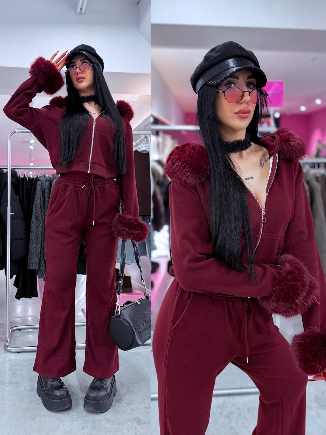 "MADE FOR YOU" komplekts 10335 - BORDO
