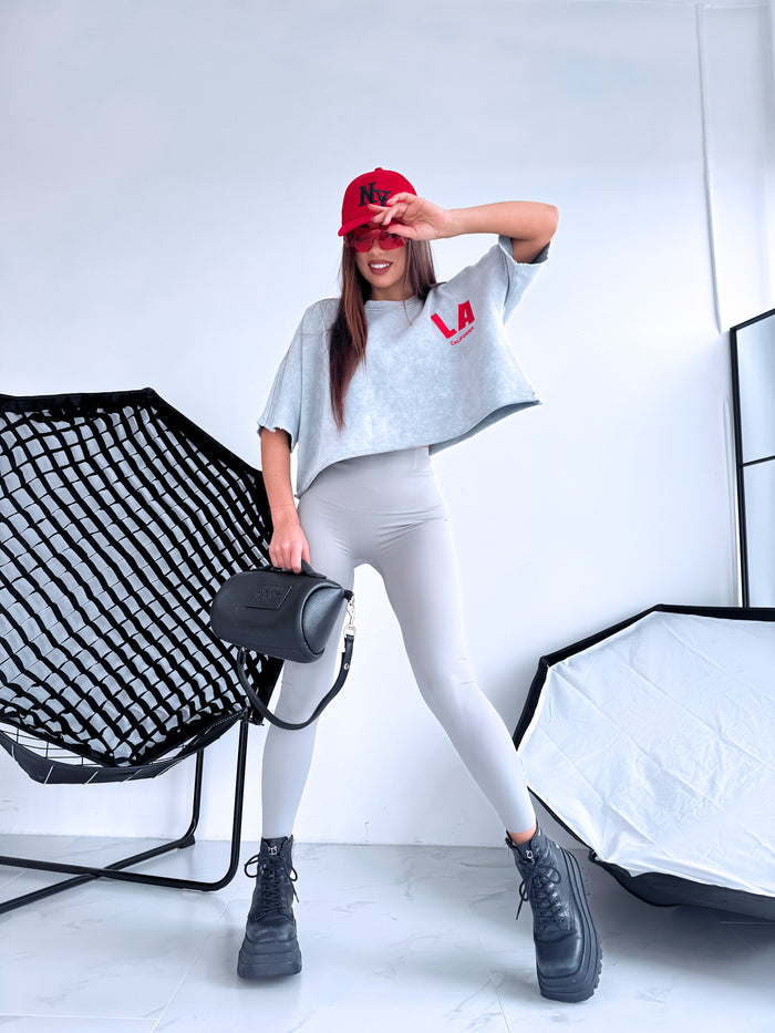 Slimming leggings with underwire 3286 - LIGHT GRAY 