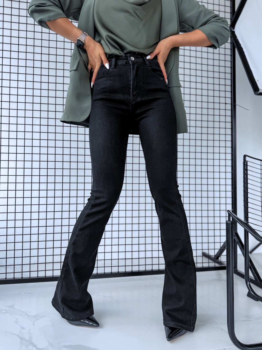 Jeans "NO CONTROL" HM6156-3 – BLACK PRE-ORDER