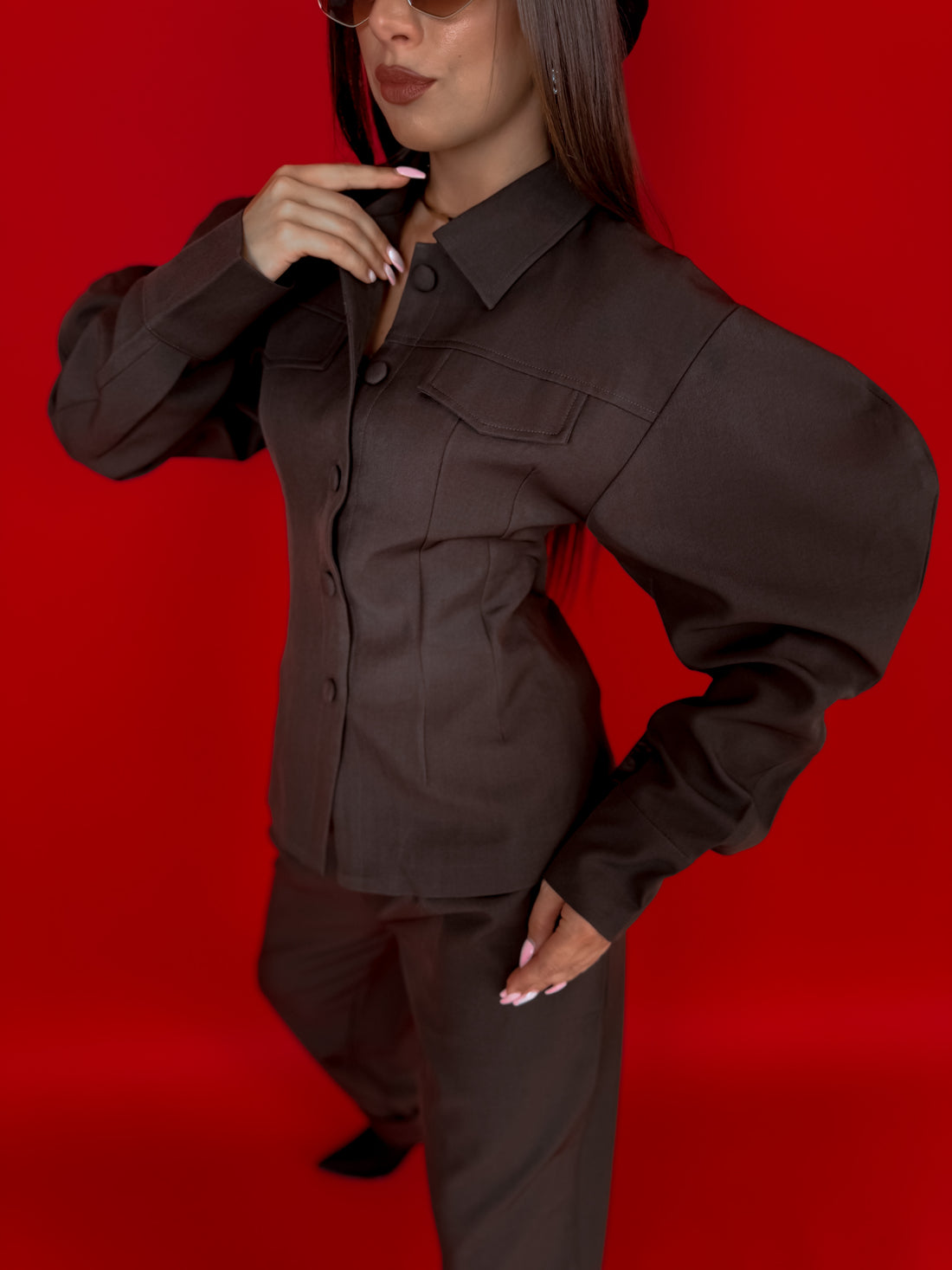 "SCARLET EC382" set - CHOCO