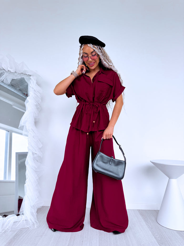 Set "NO APOLOGY" 0261 - BORDEAUX 