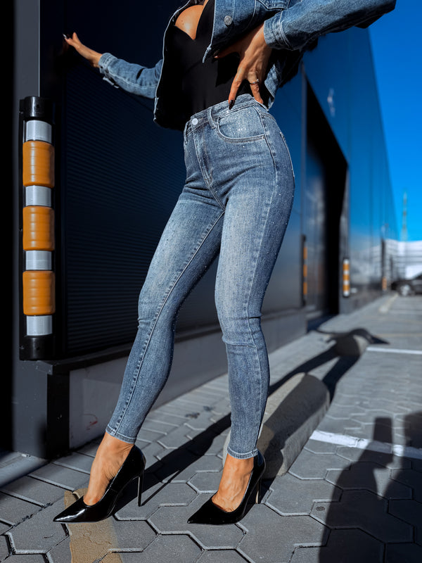 Džinsa bikses "CRISTELLE" T5001 - MIDNIGHT BLUE