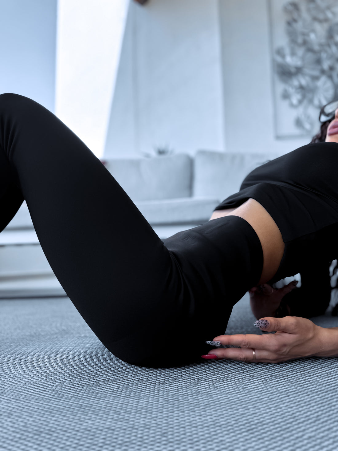 TERMO legingi "PERFECT BODY LM819" - MELNI