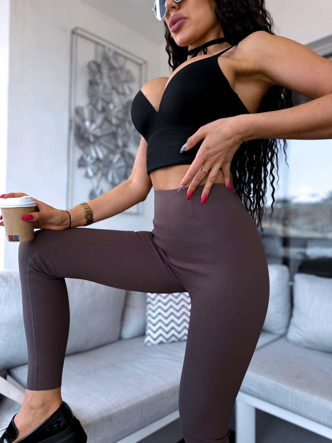 TERMO tamprės „PERFECT BODY LM819“ – CHOCO