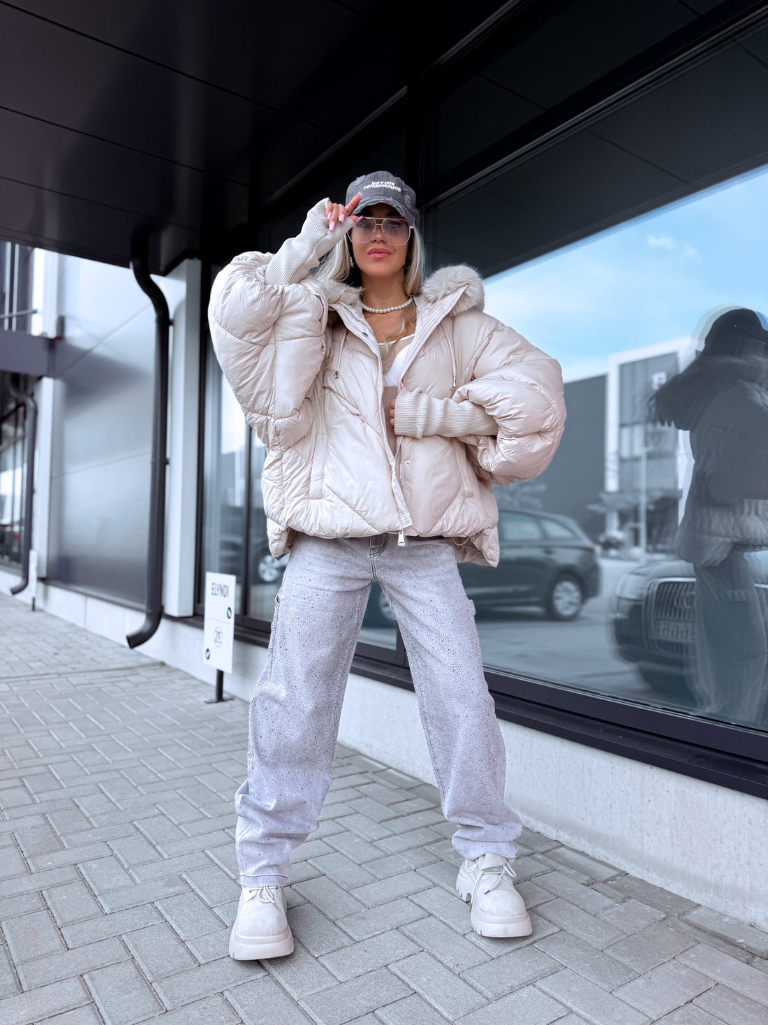 Jacket "THOUGHTS TR8995" – LIGHT BEIGE