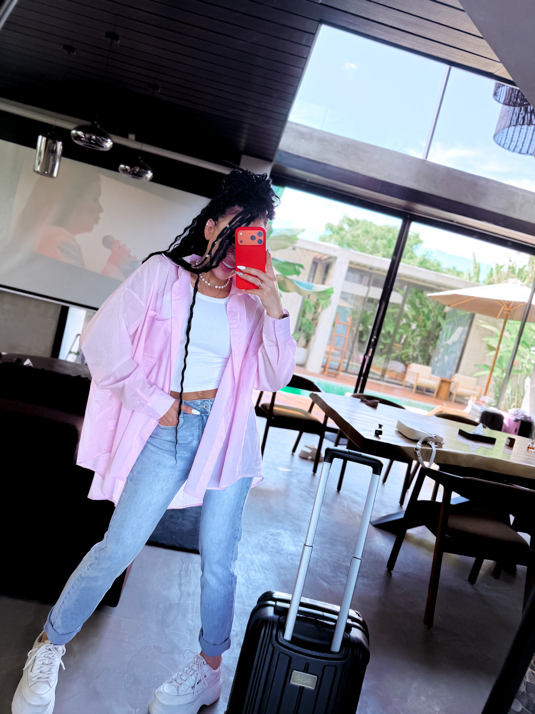 Cotton shirt "APPOINTMENT" H12783 – SOFT PINK