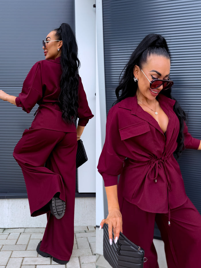 Set "MORE AMORE" 0261/1 - BURGUNDY