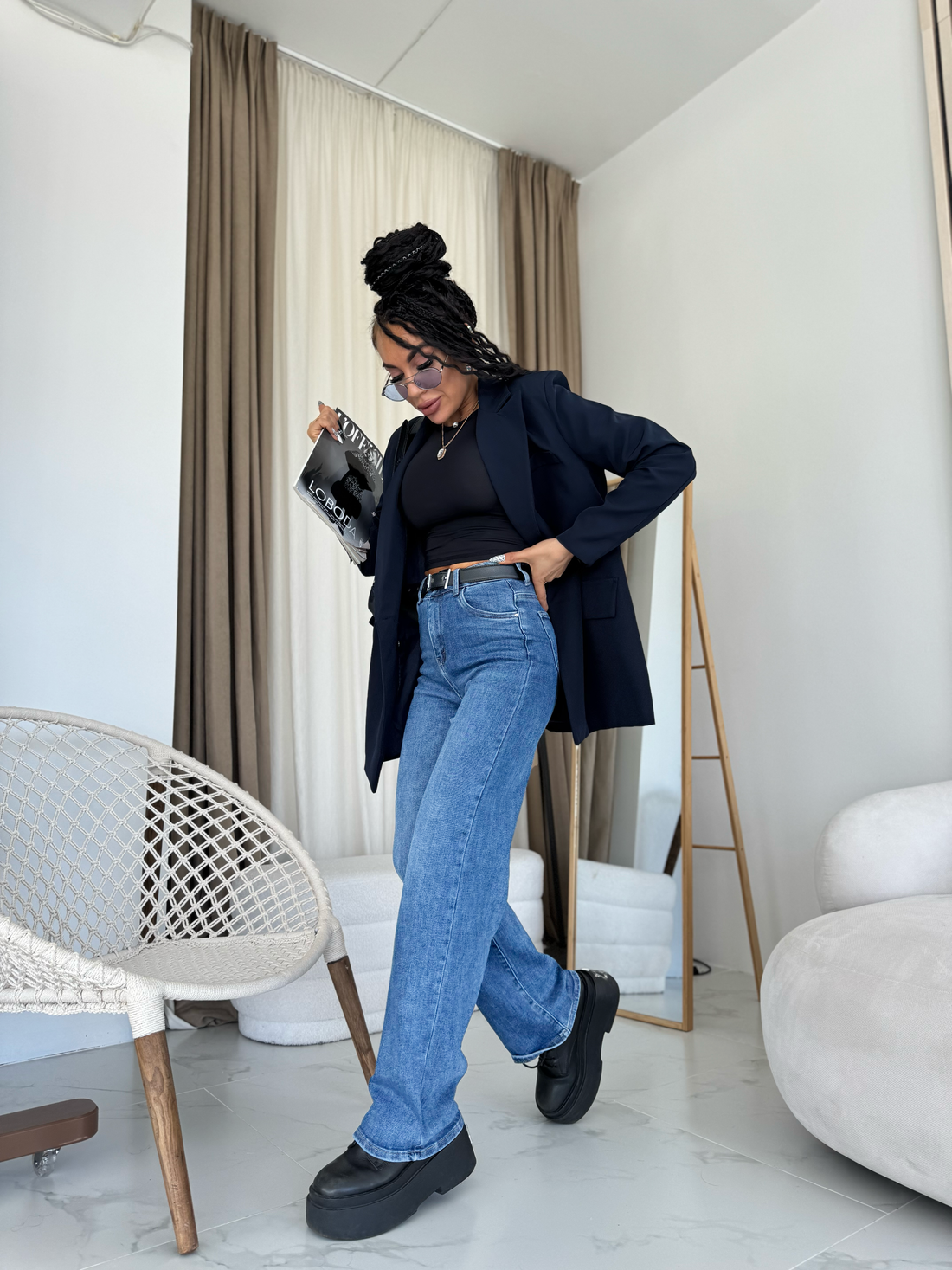 BLUE jeans "GREATEFUL" DJ2559 