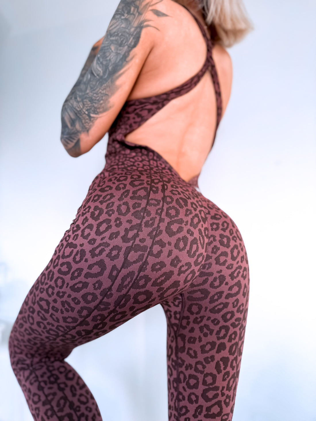 ELYNDI kombinezonas "LEOPARDY SL318" - CHOCO