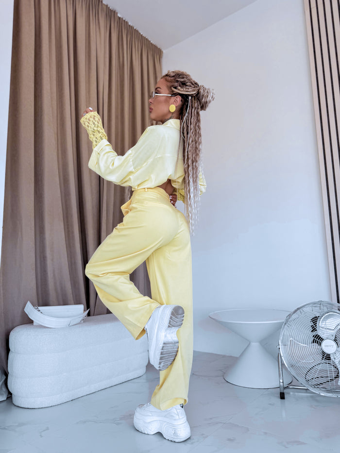 Classic Pants "TIFFANY VS9012" - YELLOW