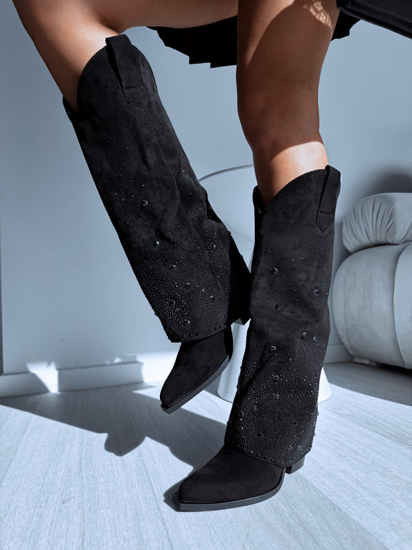 "EXCELLENCE 7685" boots - BLACK