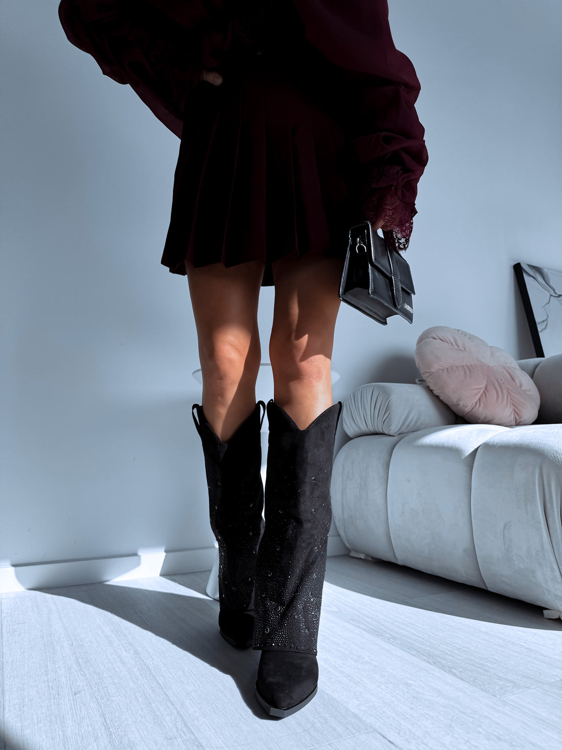 "EXCELLENCE 7685" boots - BLACK