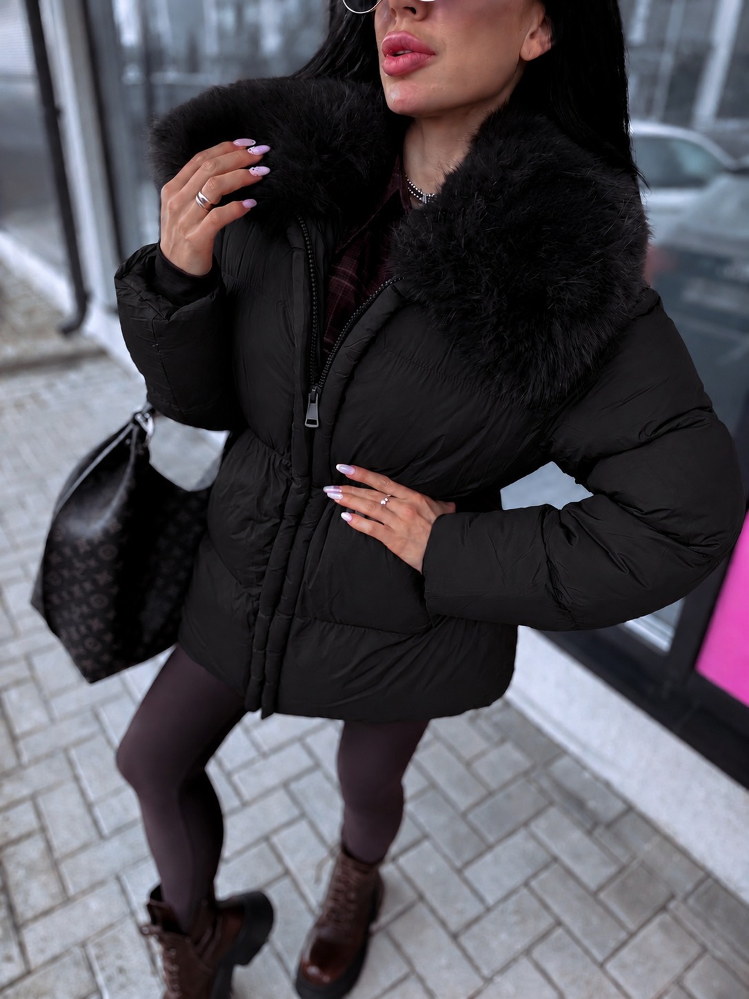 Striukė „COLD HEART FC7667“ – JUODA