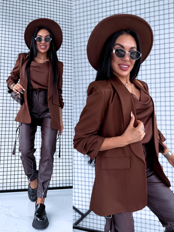 Choco, ONE SIZE pintsak + choco topp