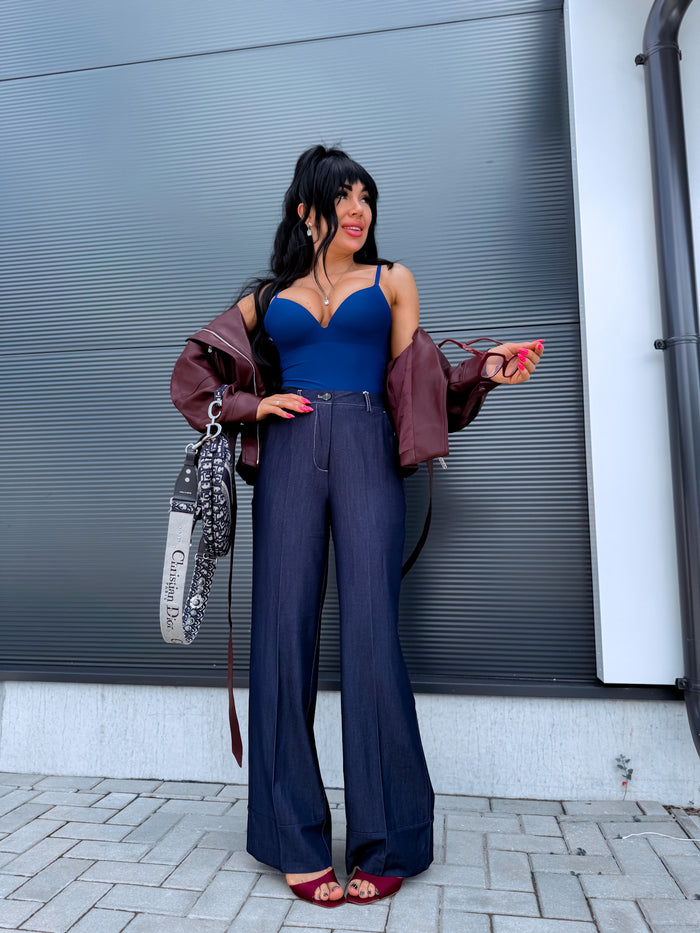 Classic pants "STATUS" VS8122 - DARK BLUE