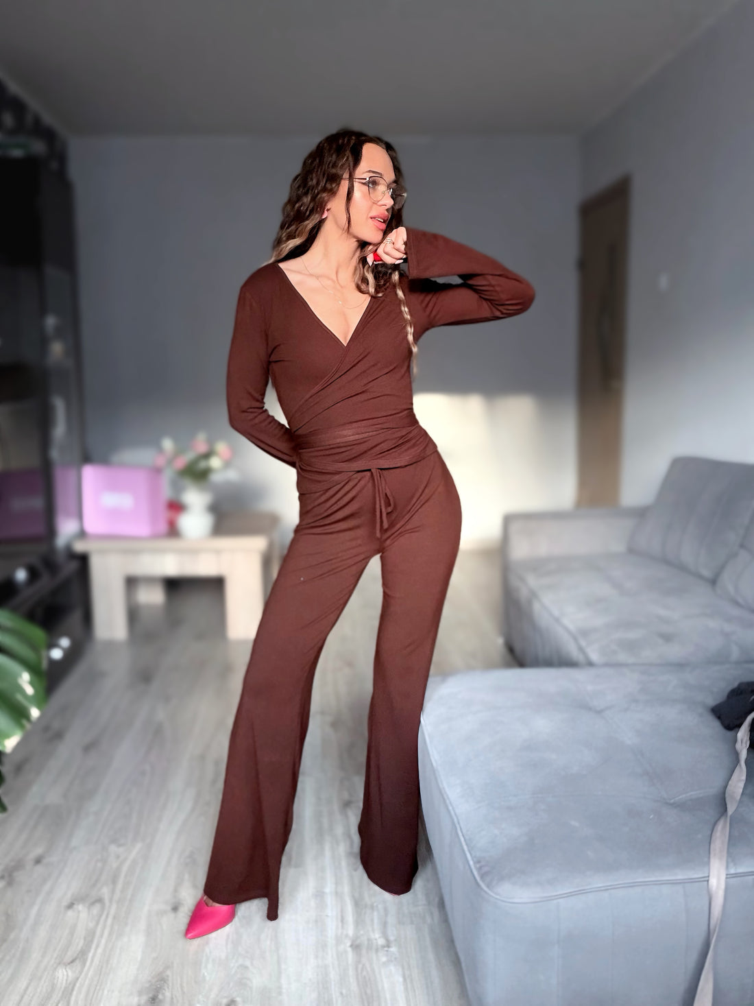 Komplektas "MELISSA" L2083 - CHOCO