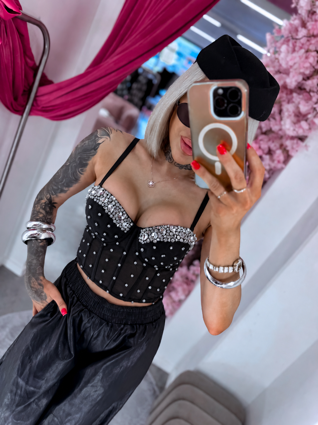 Corset "FAMOUS 26299" - BLACK