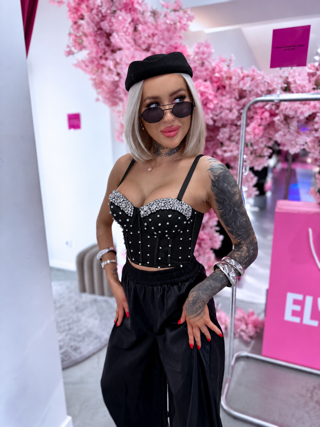 Corset "FAMOUS 26299" - BLACK