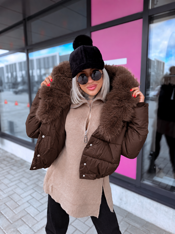 Jacket "MINOR DETAIL S-6630" - CHOCO