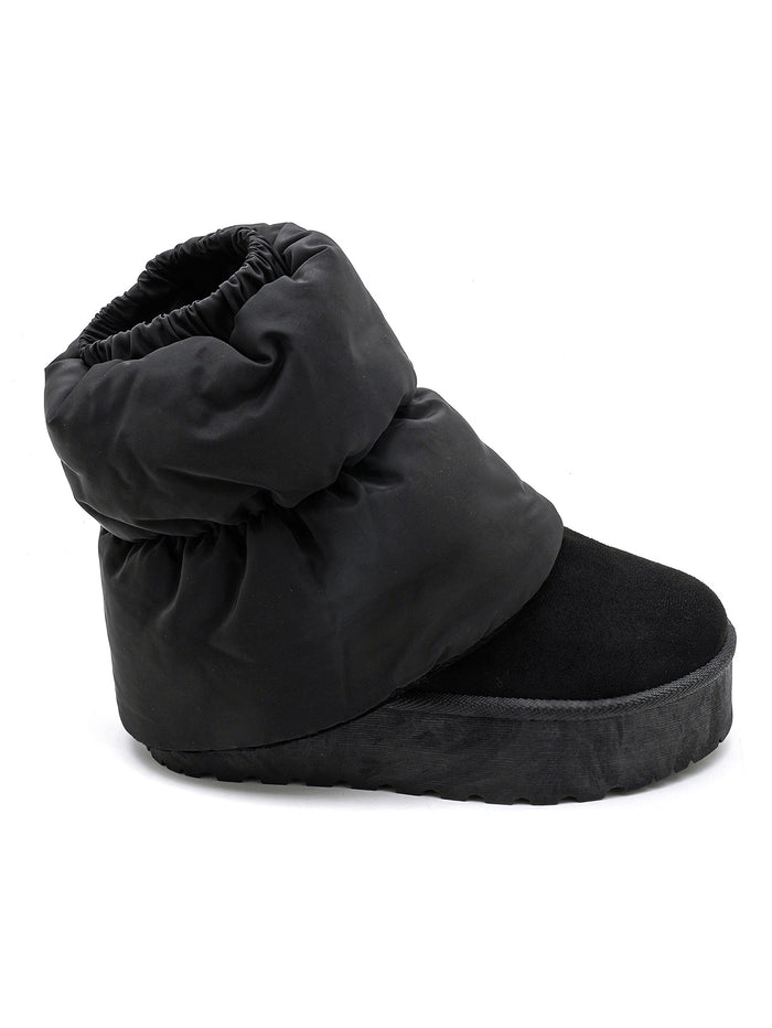 Īsie aulinukai "SLOW" 9005 - JUODI