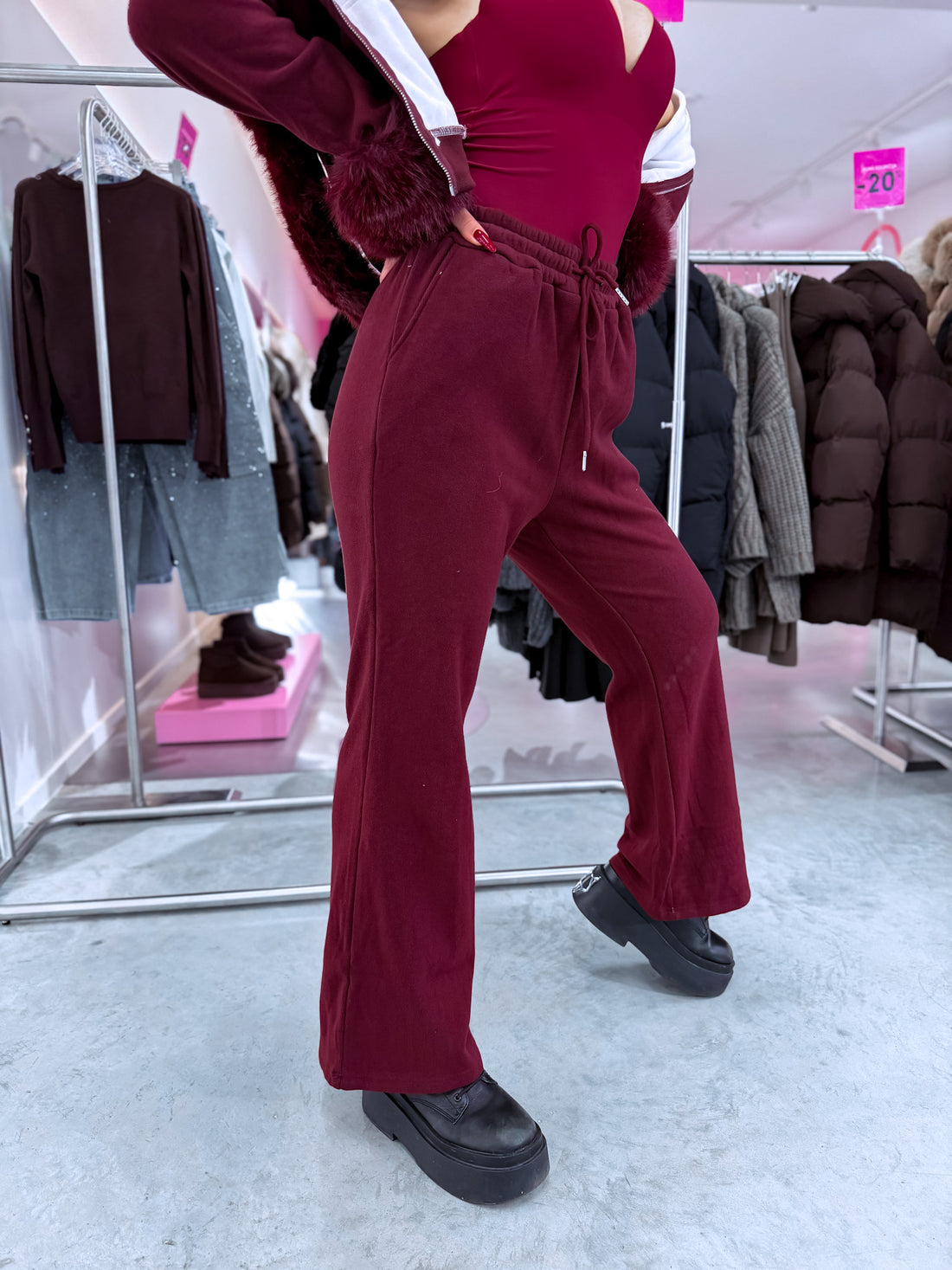 "MADE FOR YOU" komplekts 10335 - BORDO