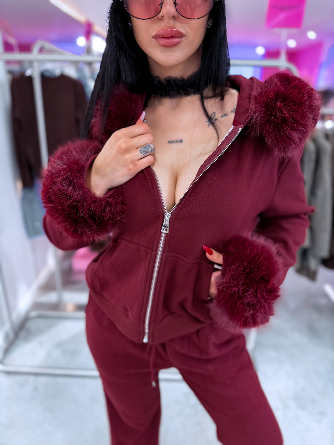 "MADE FOR YOU" komplekts 10335 - BORDO
