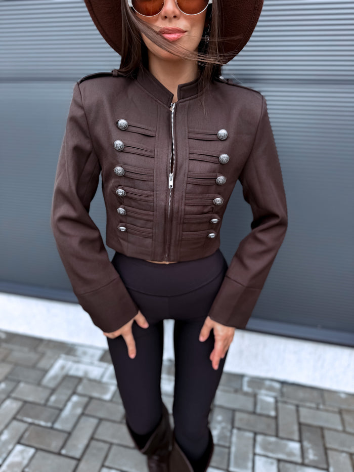 Jacket "SOFT POETRY" 2032 - CHOCO