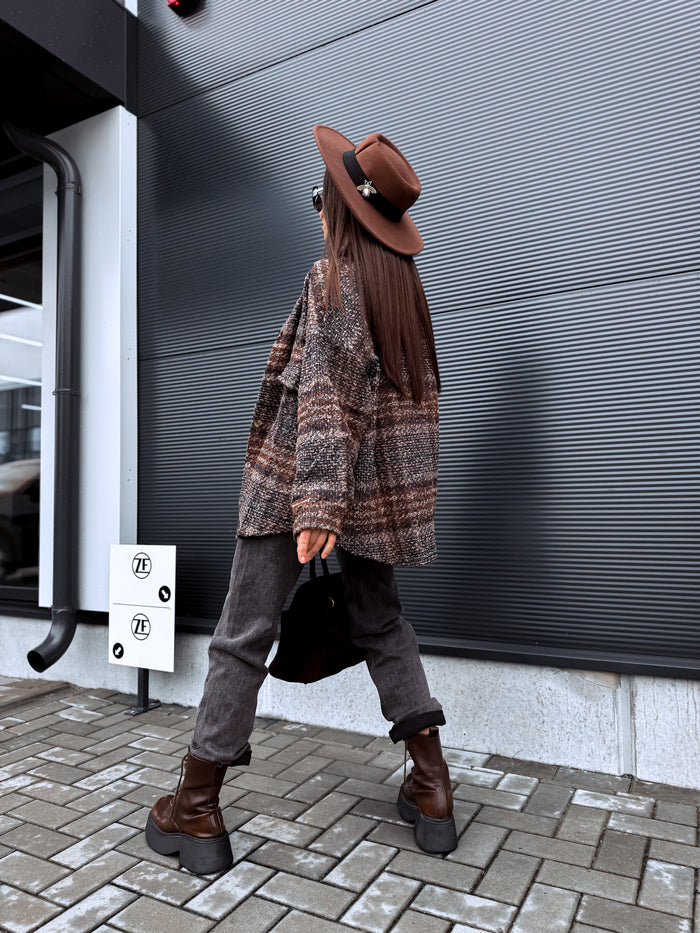 SILTS krekls "CARPET CARDY" 10296 - TUMŠI ZILS AR CHOCO