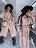 Trench coat "KANEL NA3072" - CARAMEL